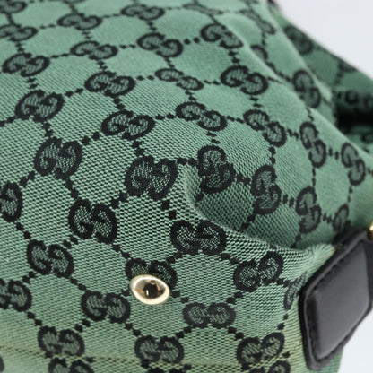 Gucci Full Moon Boston Bag GG Canvas, GREEN, CANVAS, Travel bag