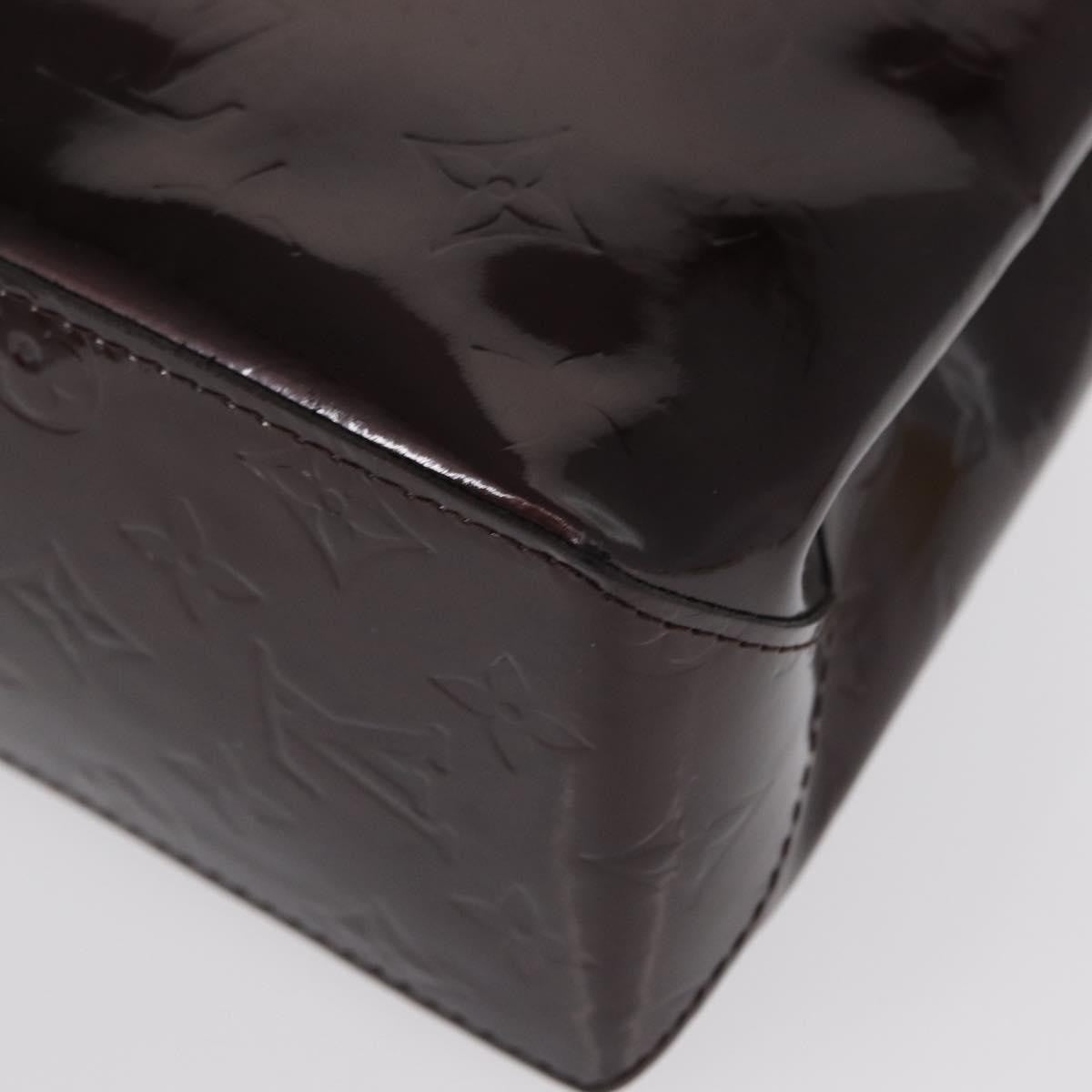 Louis Vuitton Reade Handbag Monogram Vernis, BURGUNDY, PATENT_LEATHER, Handbag