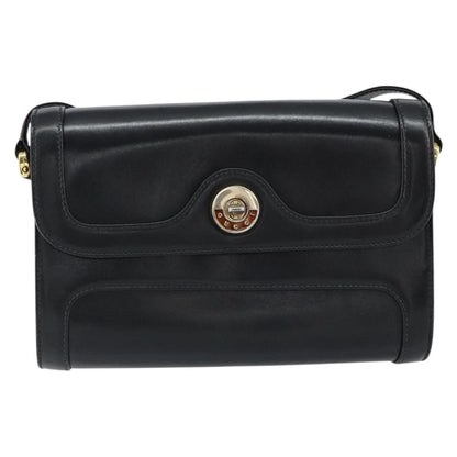 Gucci Vintage Shoulder Bag Leather, BLACK, LEATHER, Shoulder bag