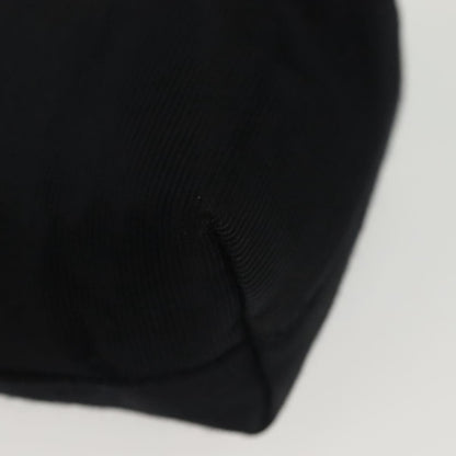 Celine Circle Logo Pouch Canvas, BLACK, CANVAS, Clutche & pouche