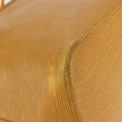 Louis Vuitton Petit Noe Handbag Epi Leather, YELLOW, LEATHER, Shoulder bag