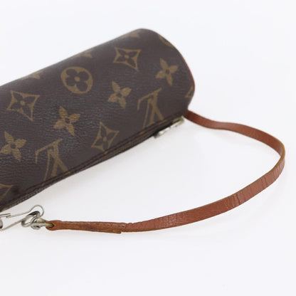 Louis Vuitton Papillon Pochette Monogram Canvas, BROWN, CANVAS, Clutche & pouche
