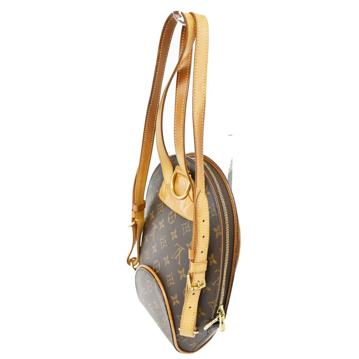 Louis Vuitton Ellipse Backpack Monogram Canvas, BROWN, CANVAS, Backpack