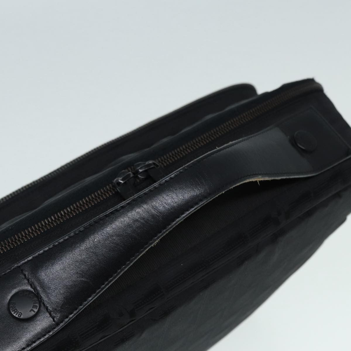 Chanel Travel Line bag Nylon, BLACK, NYLON, Travel bag