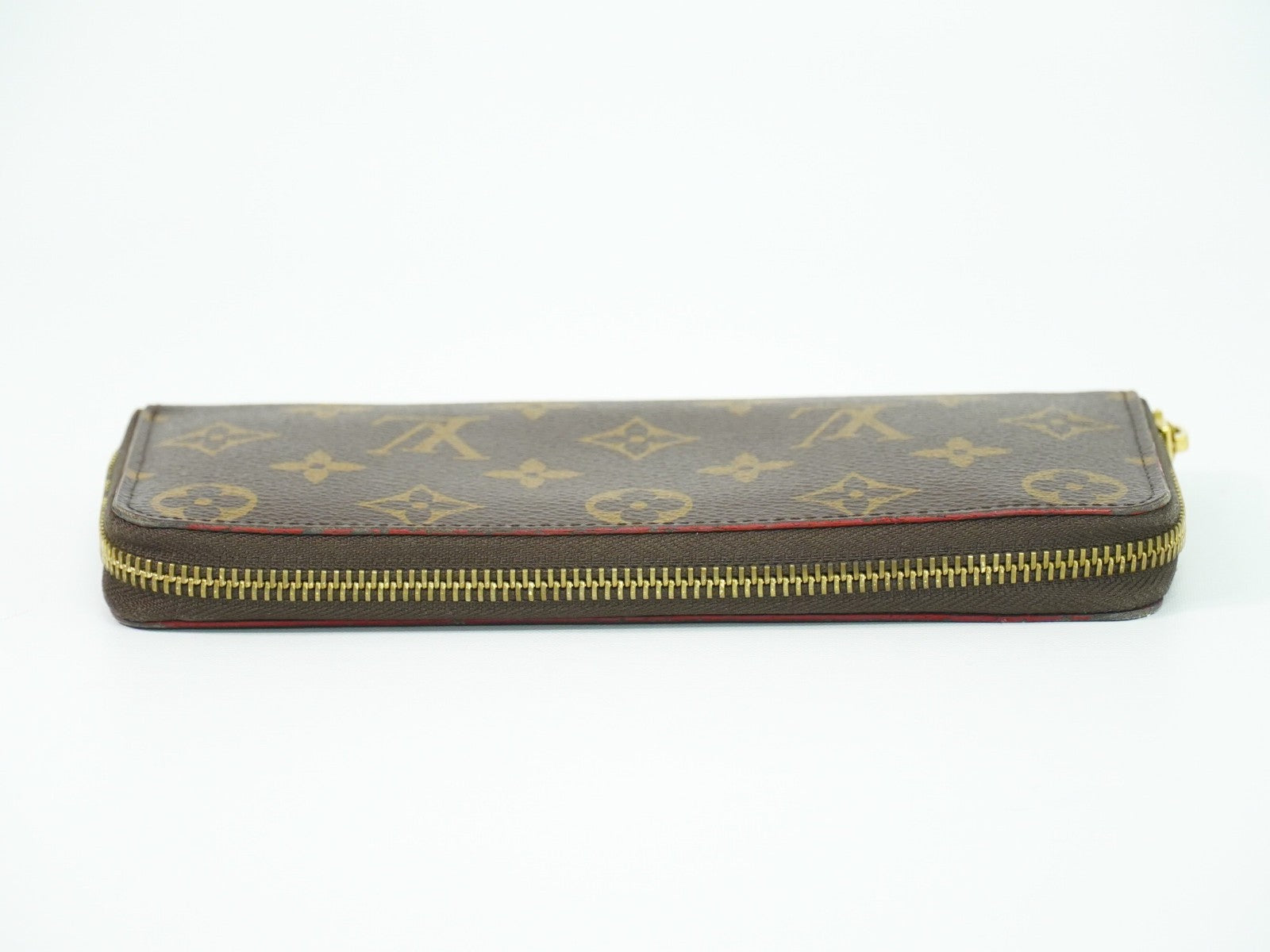Louis Vuitton Clemence Wallet Monogram Canvas, BROWN, CANVAS, Wallets
