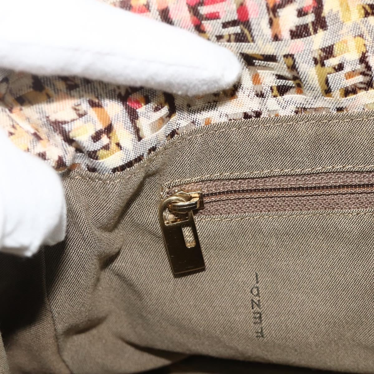Fendi Mamma Baguette Zucca canvas, Beige, Canvas, Shoulder Bag