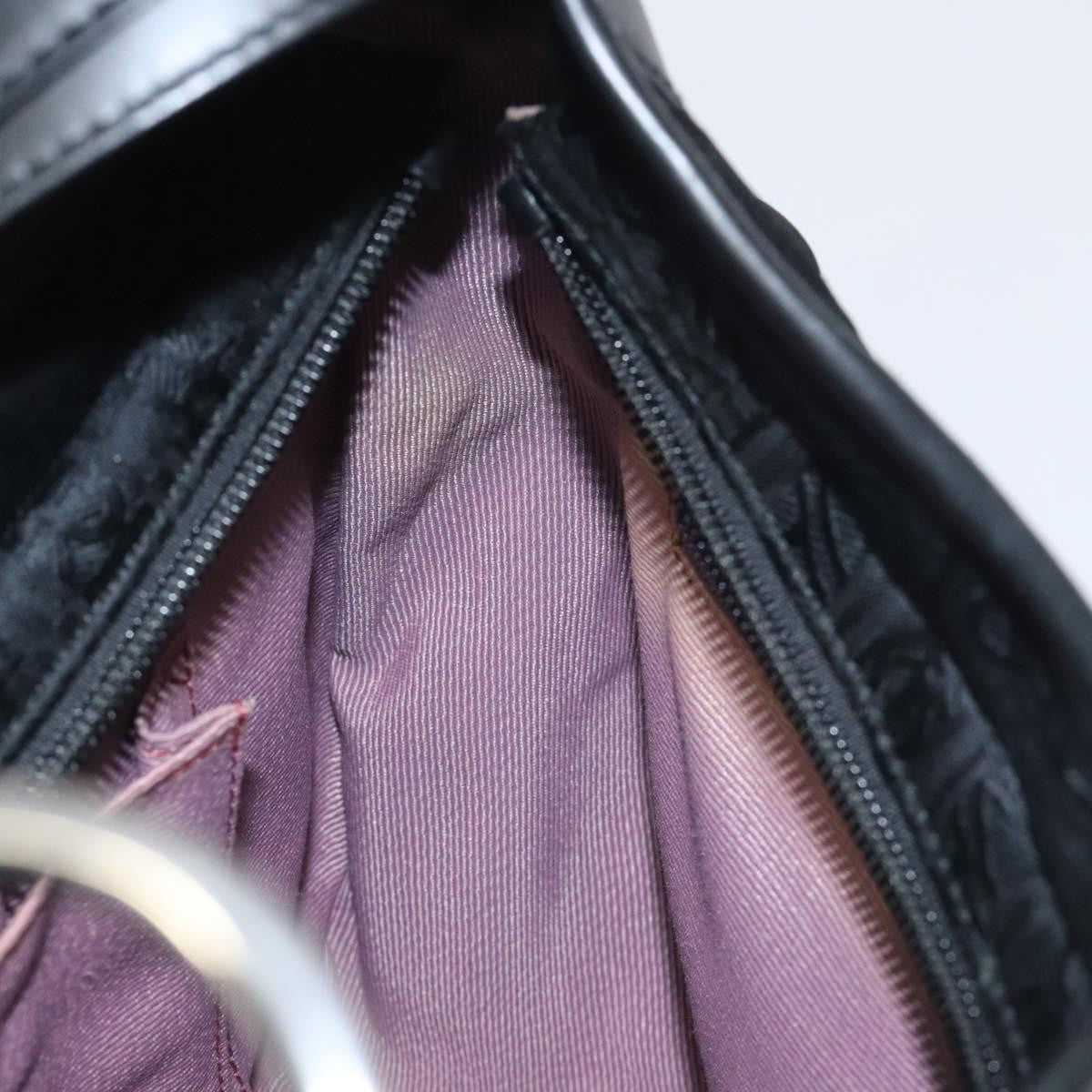 Salvatore Ferragamo Shoulder Bag Canvas, BLACK, CANVAS, Shoulder bag