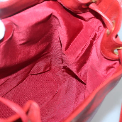 Chanel Vintage Backpack Caviar, RED, LEATHER, Backpack