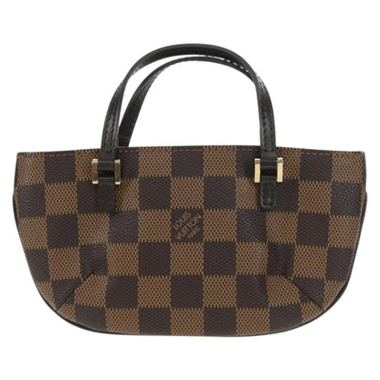 Louis Vuitton Manosque Pochette Damier, Brown, Canvas, Clutch