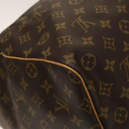 Louis Vuitton Keepall Bag Monogram Canvas, BROWN, CANVAS, Travel bag