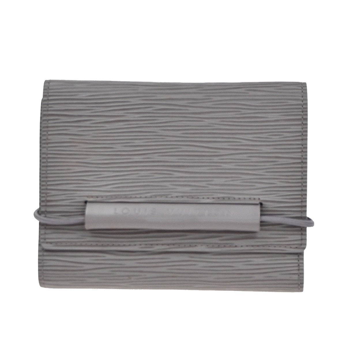 Louis Vuitton Porte Monnaie Elastique Wallet Epi Leather, PURPLE, LEATHER, Wallets