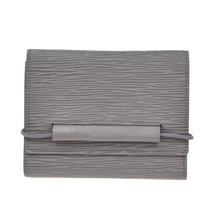 Louis Vuitton Porte Monnaie Elastique Wallet Epi Leather, PURPLE, LEATHER, Wallets