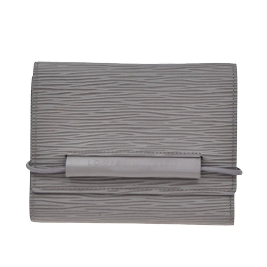 Louis Vuitton Porte Monnaie Elastique Wallet Epi Leather, PURPLE, LEATHER, Wallets