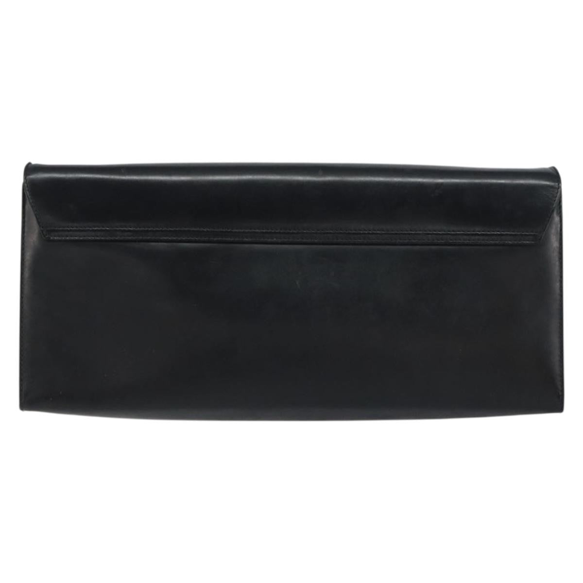 Salvatore Ferragamo Gancini Chain Shoulder bag Leather, BLACK, LEATHER, Shoulder bag