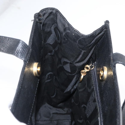 Salvatore Ferragamo Vala tote Leather, BLACK, LEATHER, Tote bag