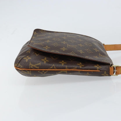 Louis Vuitton Musette Salsa Handbag Monogram Canvas, BROWN, CANVAS, Shoulder bag