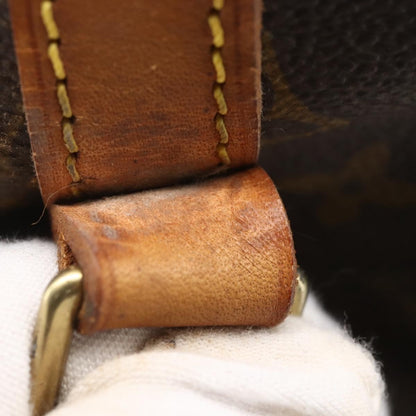 Louis Vuitton Shopping Sac Handbag Monogram Canvas, BROWN, CANVAS, Tote bag