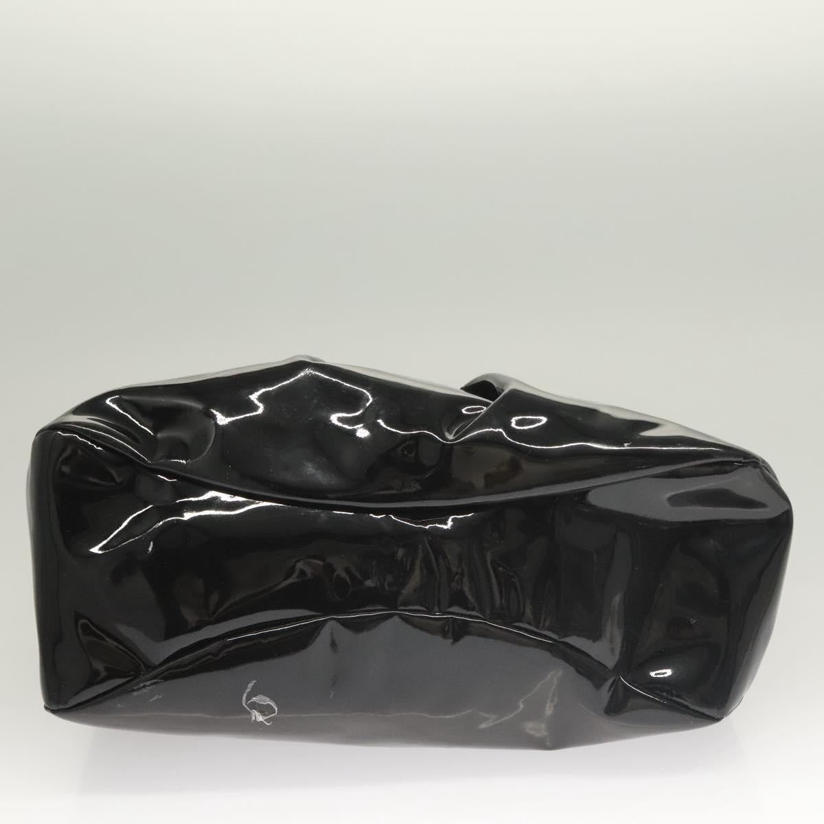 Salvatore Ferragamo Vala Handbag Patent leather, BLACK, PATENT_LEATHER, Handbag