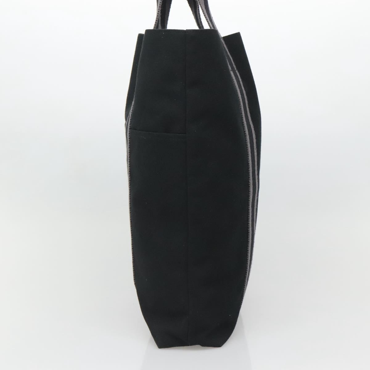 Hermes Fourre-tout Herline Fourre-tout Herline, BLACK, CANVAS, Tote bag