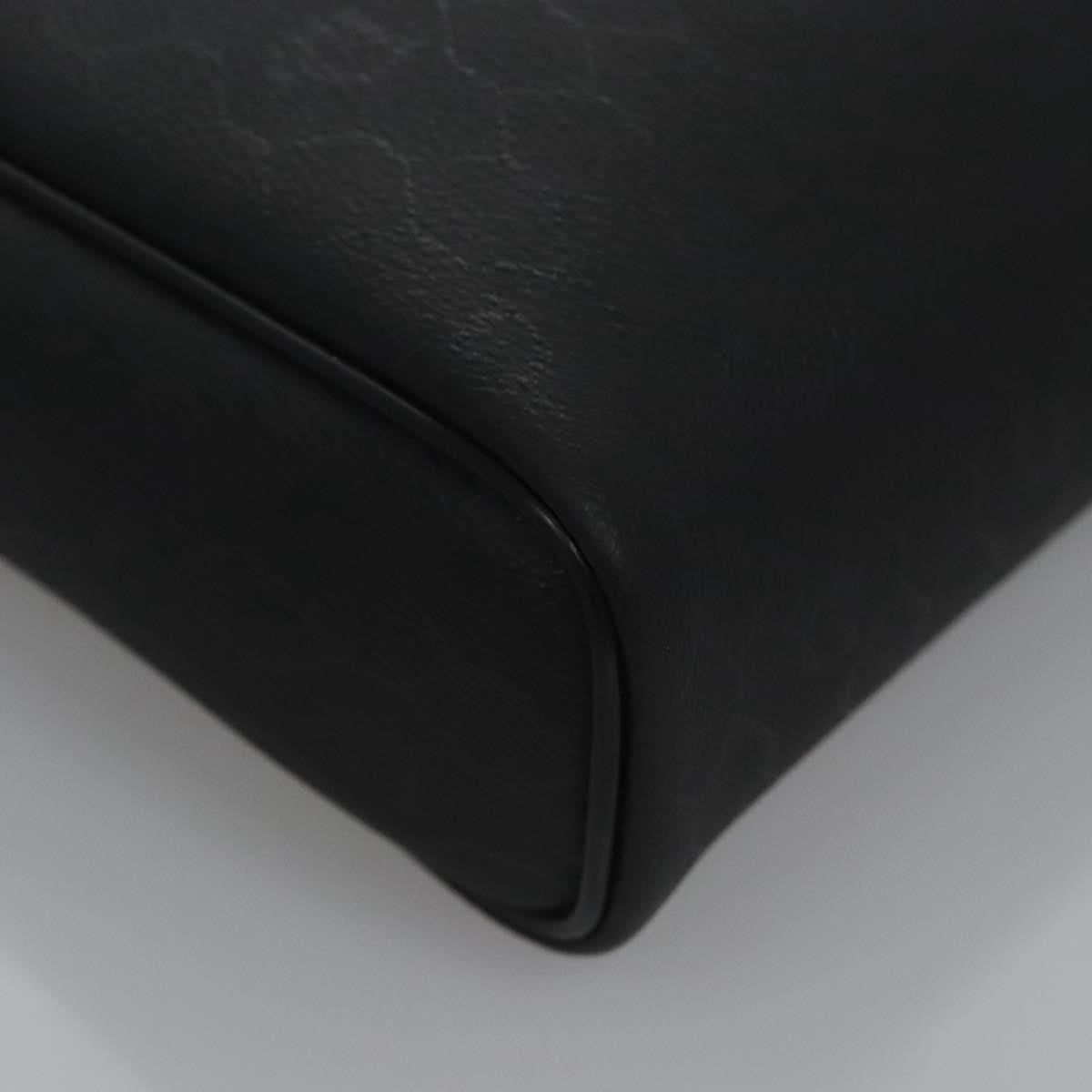 Christian Dior Vintage honeycomb clutch Canvas, BLACK, CANVAS, Clutche & pouche