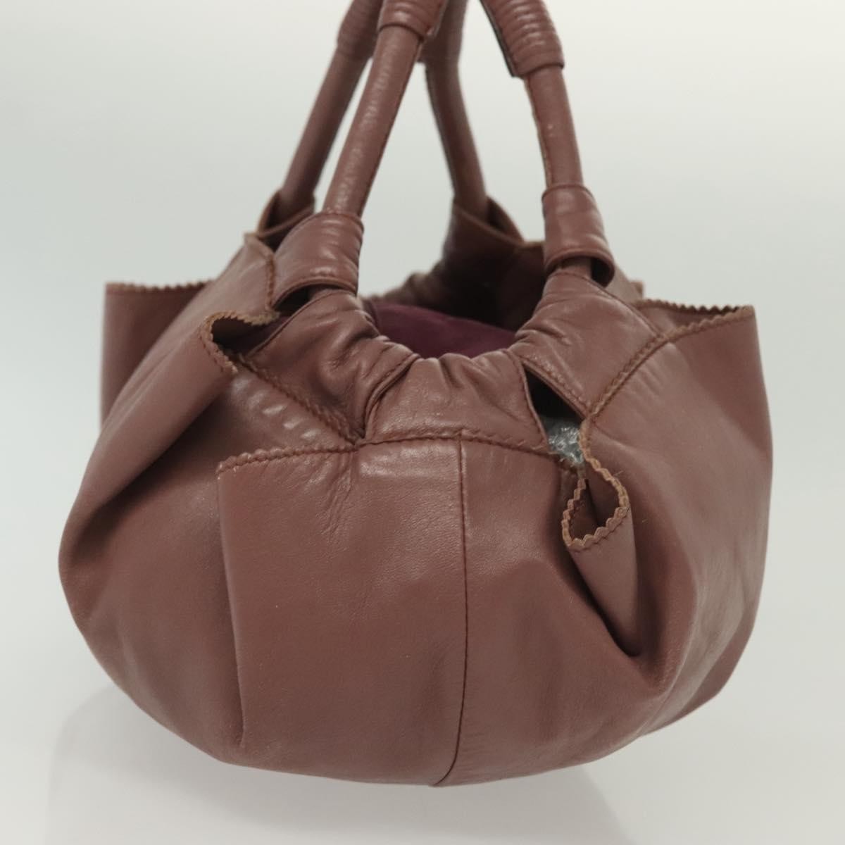 Loewe Anagram Logo Nappa Aire Hand Bag Leather, PINK, LEATHER, Handbag