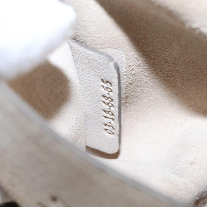 Chloe Faye Shoulder Bag Leather and Suede, BEIGE, SUEDE, Shoulder bag