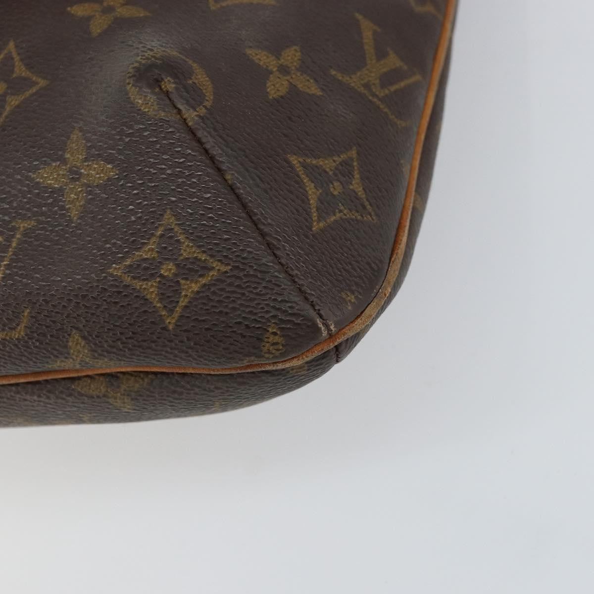 Louis Vuitton Musette Salsa Handbag Monogram Canvas, BROWN, CANVAS, Shoulder bag