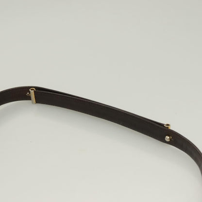 Christian Dior Vintage Trotter Shoulder Bag Canvas, BROWN, CANVAS, Shoulder bag