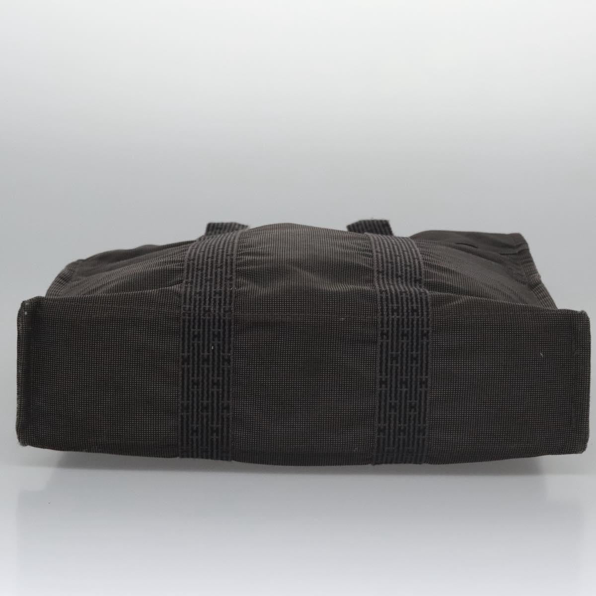 Hermes Fourre-tout Herline Fourre-tout Herline, GRAY, CANVAS, Tote bag