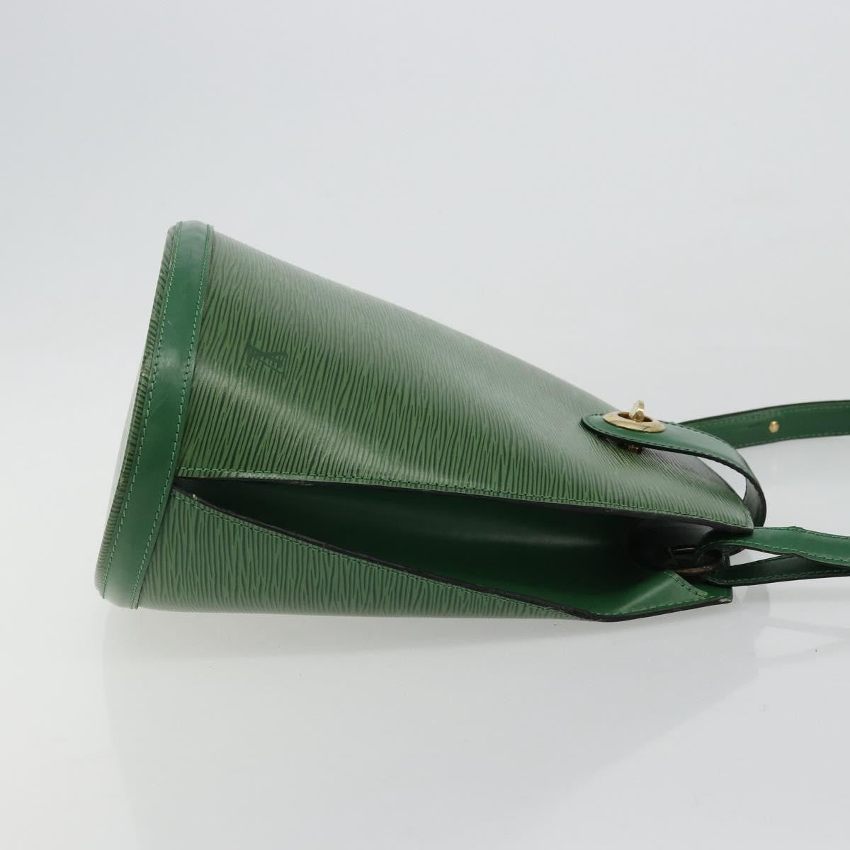 Louis Vuitton Cluny Shoulder Bag Epi Leather, Green, Leather, Shoulder Bag