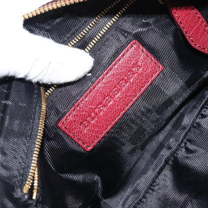 Burberry Shoulder Bag Leather, RED, LEATHER, Shoulder bag