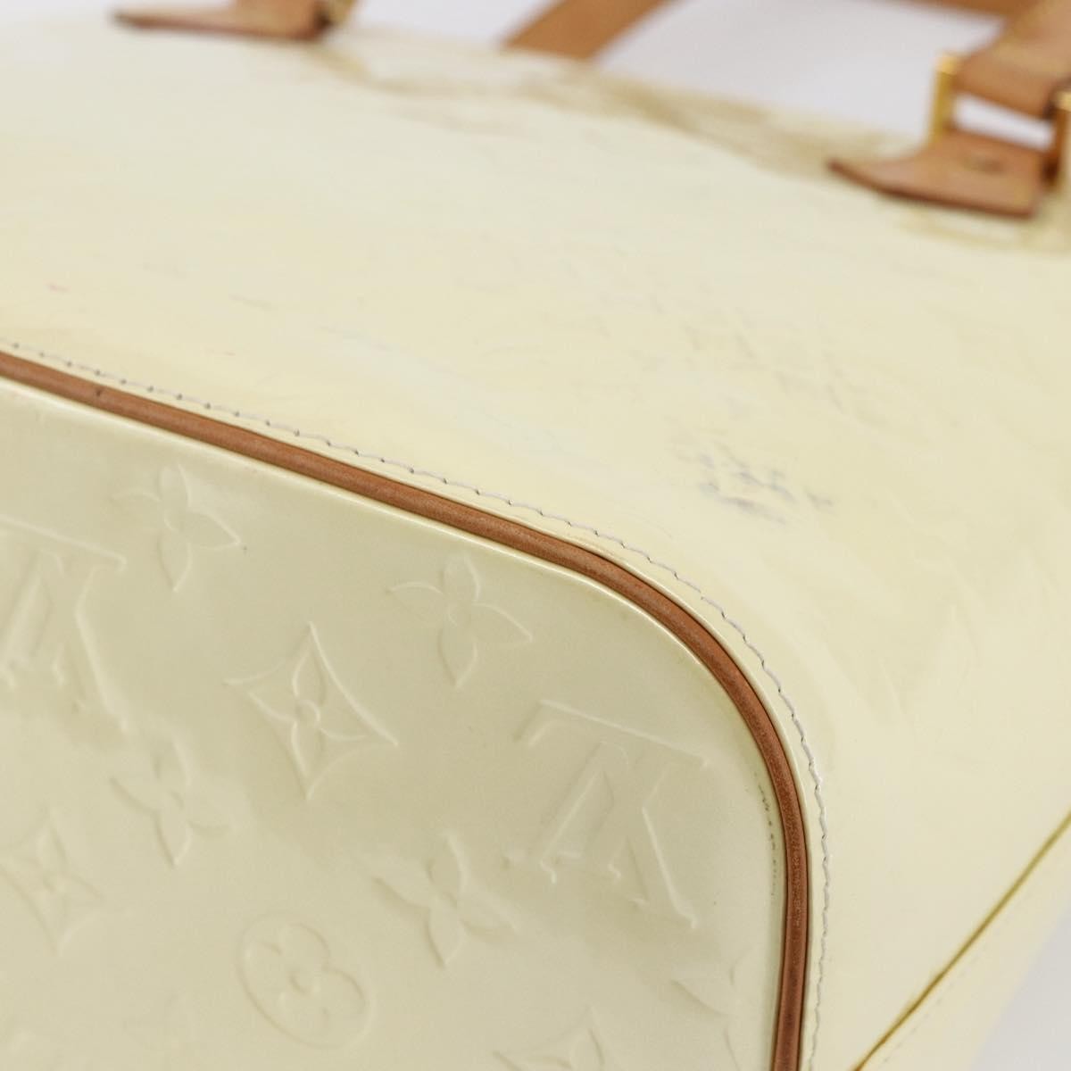 Louis Vuitton Houston Handbag Monogram Vernis, BEIGE, PATENT_LEATHER, Handbag