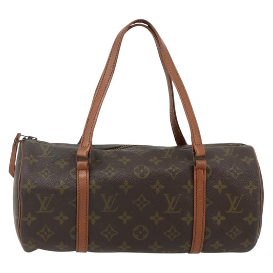 Louis Vuitton Papillon Handbag Monogram Canvas, Brown, Canvas, Handbag