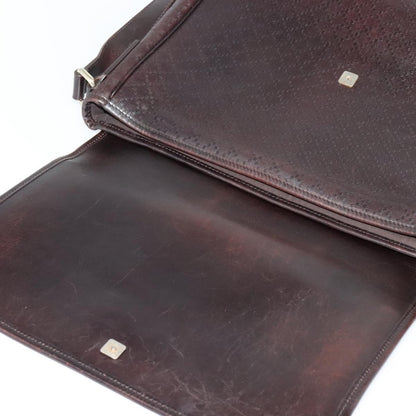 Gucci Lux Flap Messenger Bag Diamante Leather, BROWN, LEATHER, Crossbody bag