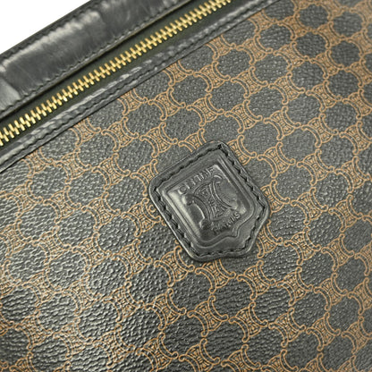 Celine C Macadam Pouch Canvas, BROWN, CANVAS, Clutche & pouche