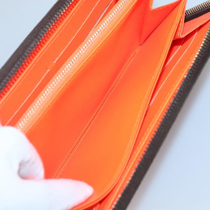 Louis Vuitton Zippy Wallet NM Monogram Graffiti, ORANGE, CANVAS, Wallets