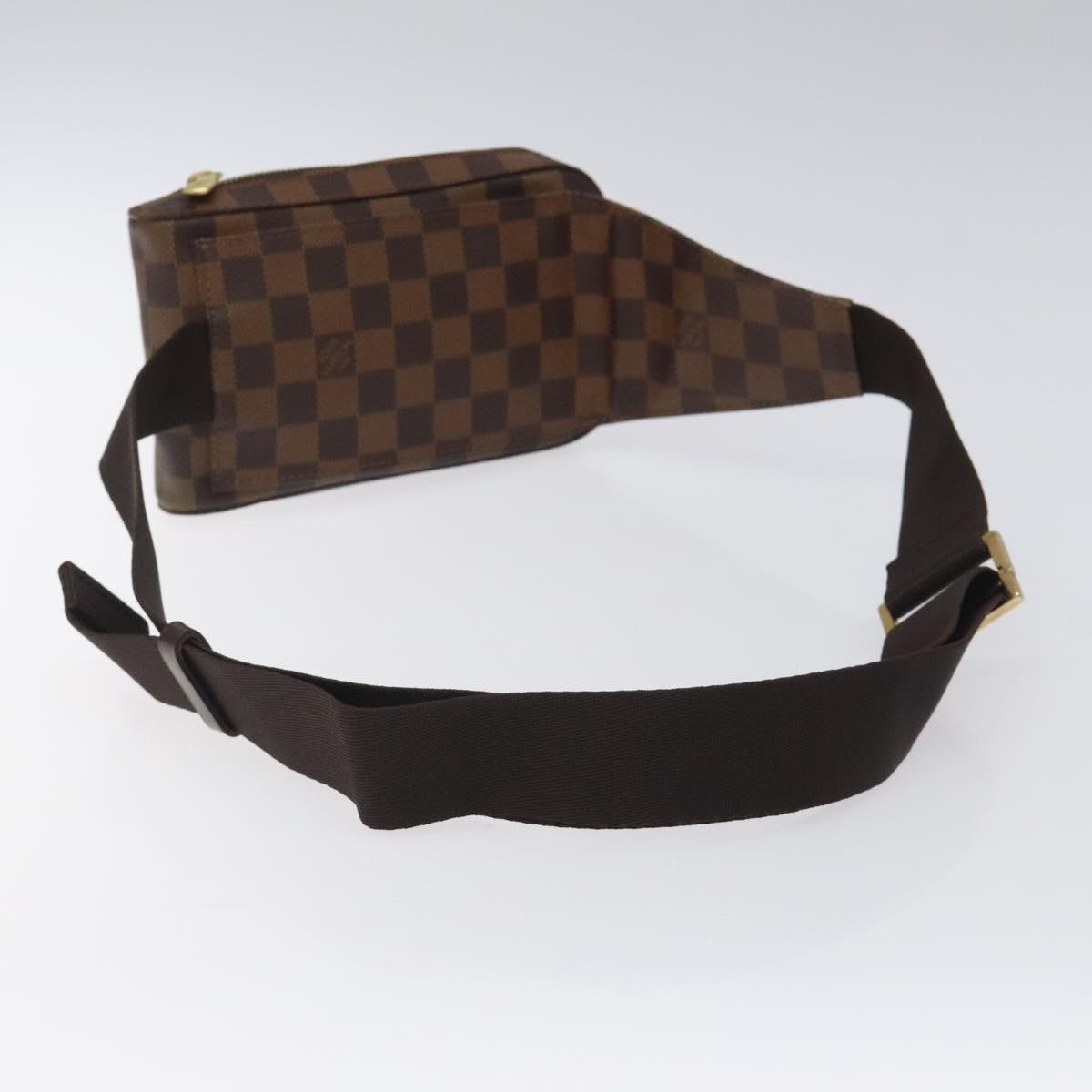 Louis Vuitton Geronimos Waist Bag Damier, BROWN, CANVAS, Shoulder bag