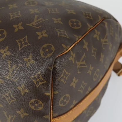 Louis Vuitton Keepall Bandouliere Bag Monogram Canvas, BROWN, CANVAS, Travel bag