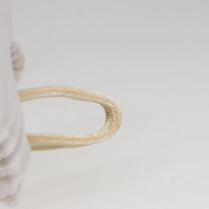 Prada Drawstring Pouch Velvet, BEIGE, VELVET, Clutche & pouche