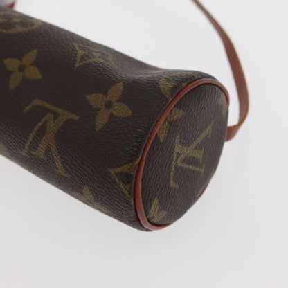 Louis Vuitton Papillon Pochette Monogram Canvas, BROWN, CANVAS, Clutche & pouche