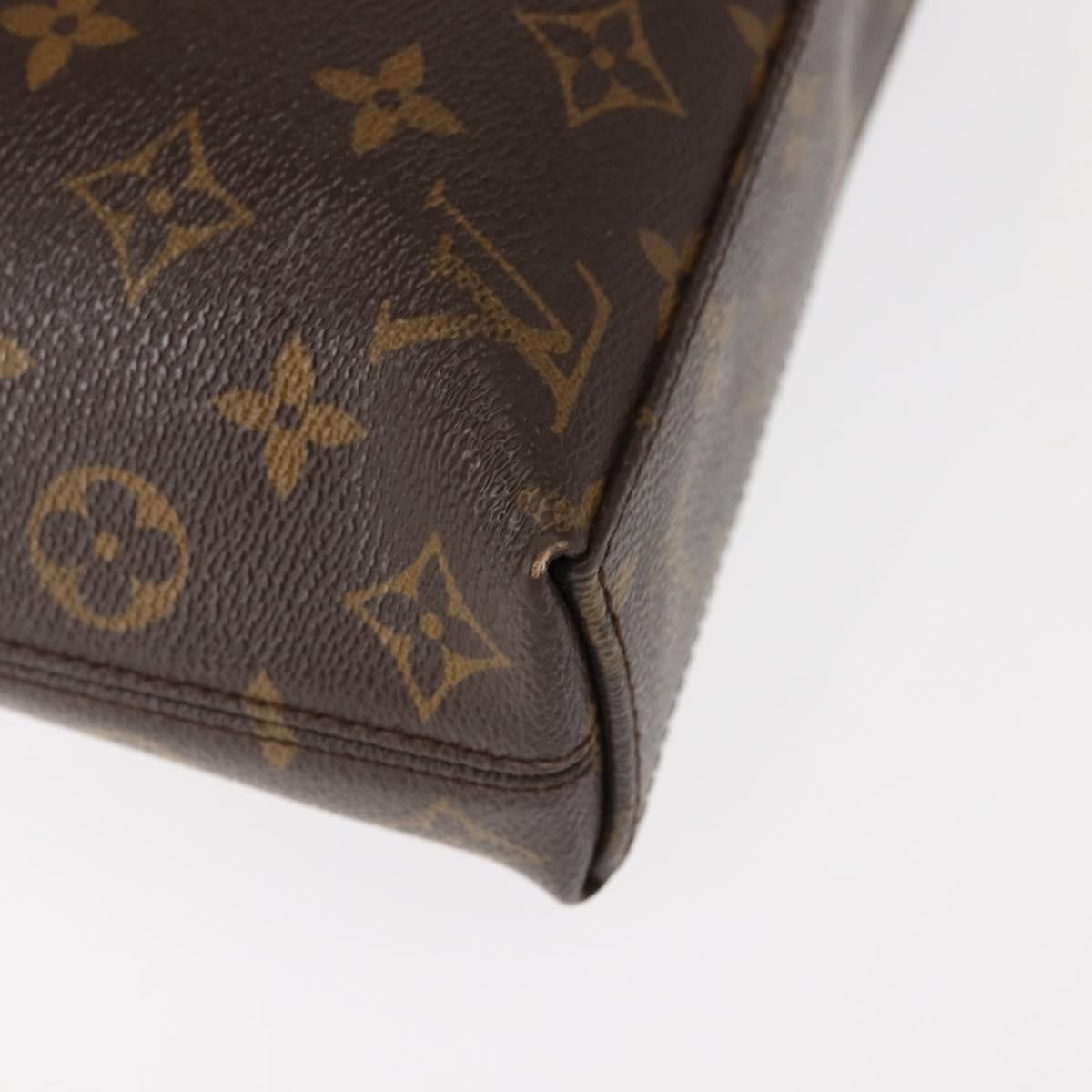 Louis Vuitton Porte-Documents Jour Bag Macassar Monogram Canvas, BROWN, CANVAS, Briefcase