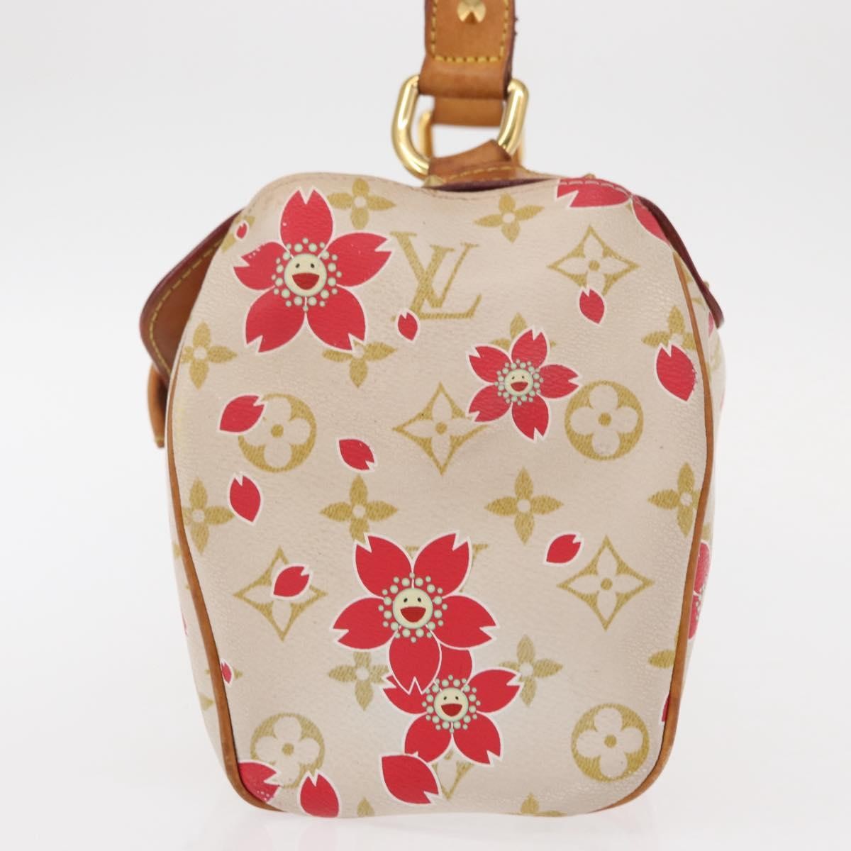 Louis Vuitton Retro Bag Limited Edition Cherry Blossom Monogram, WHITE, CANVAS, Handbag
