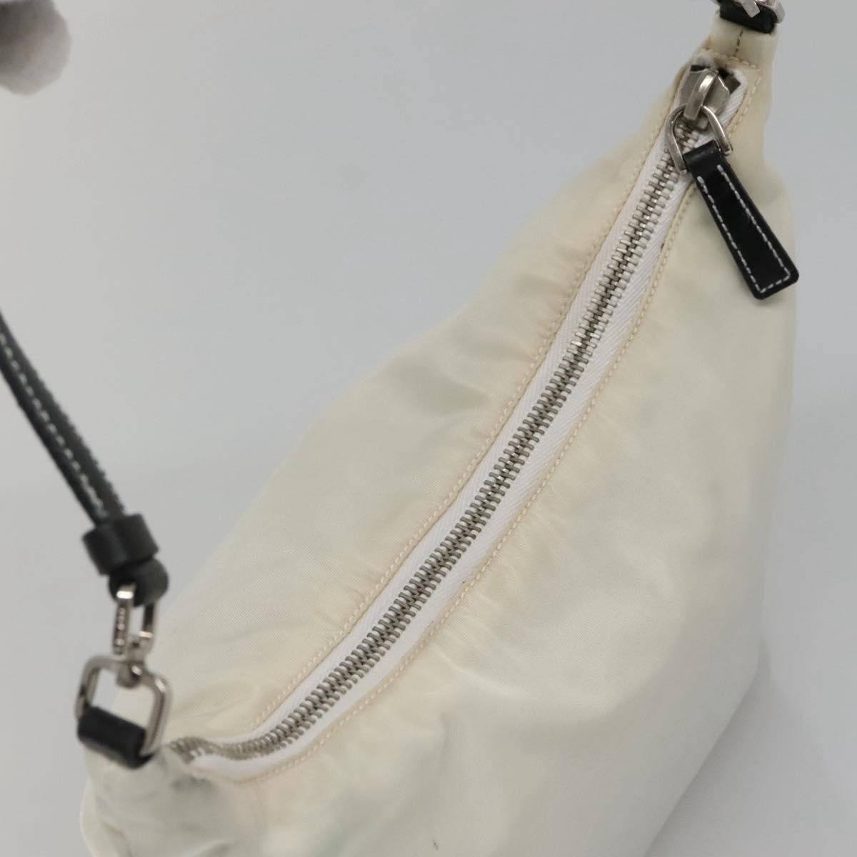 Prada Sirio Hobo Tessuto, WHITE, NYLON, Shoulder bag