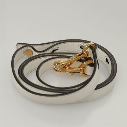 Fendi By The Way Satchel Printed Leather, BLUE, LEATHER, Handbag