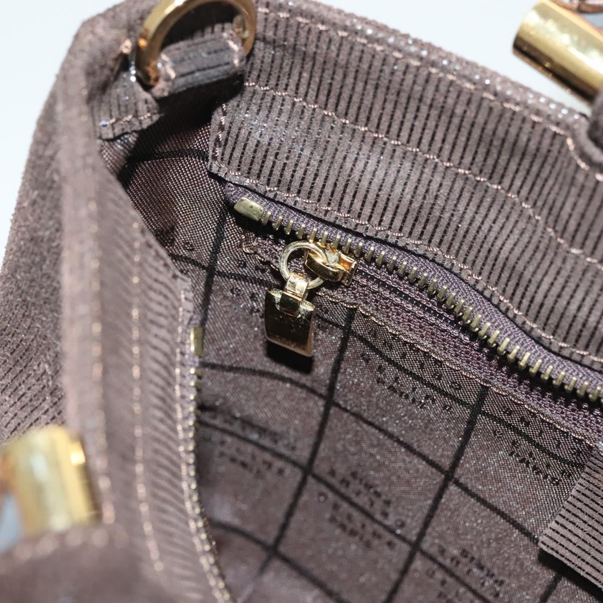 Celine Handbag Leather, BROWN, LEATHER, Handbag