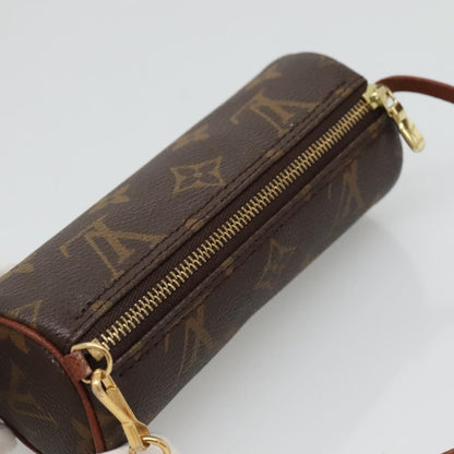 Louis Vuitton Papillon Pochette Monogram Canvas, BROWN, CANVAS, Handbag