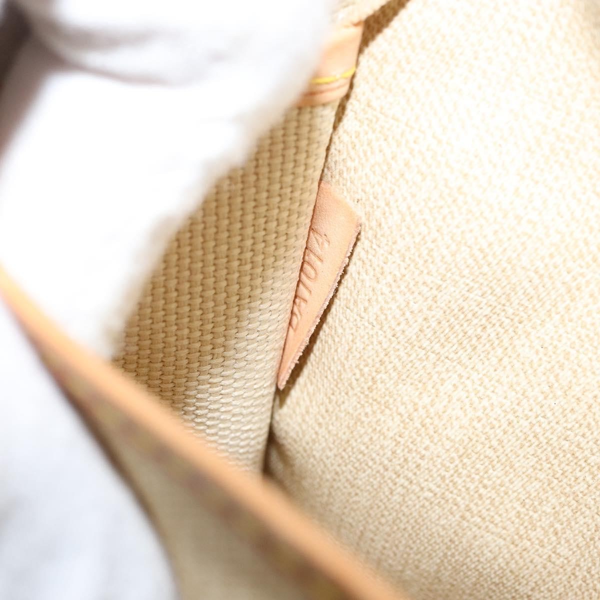 Louis Vuitton Trouville Handbag Monogram Canvas, BROWN, CANVAS, Handbag