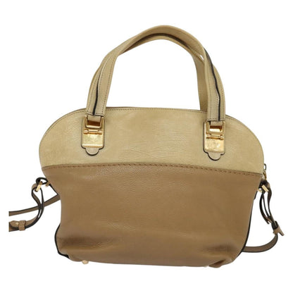 Chloe Angie Tote Leather, BROWN, LEATHER, Tote bag