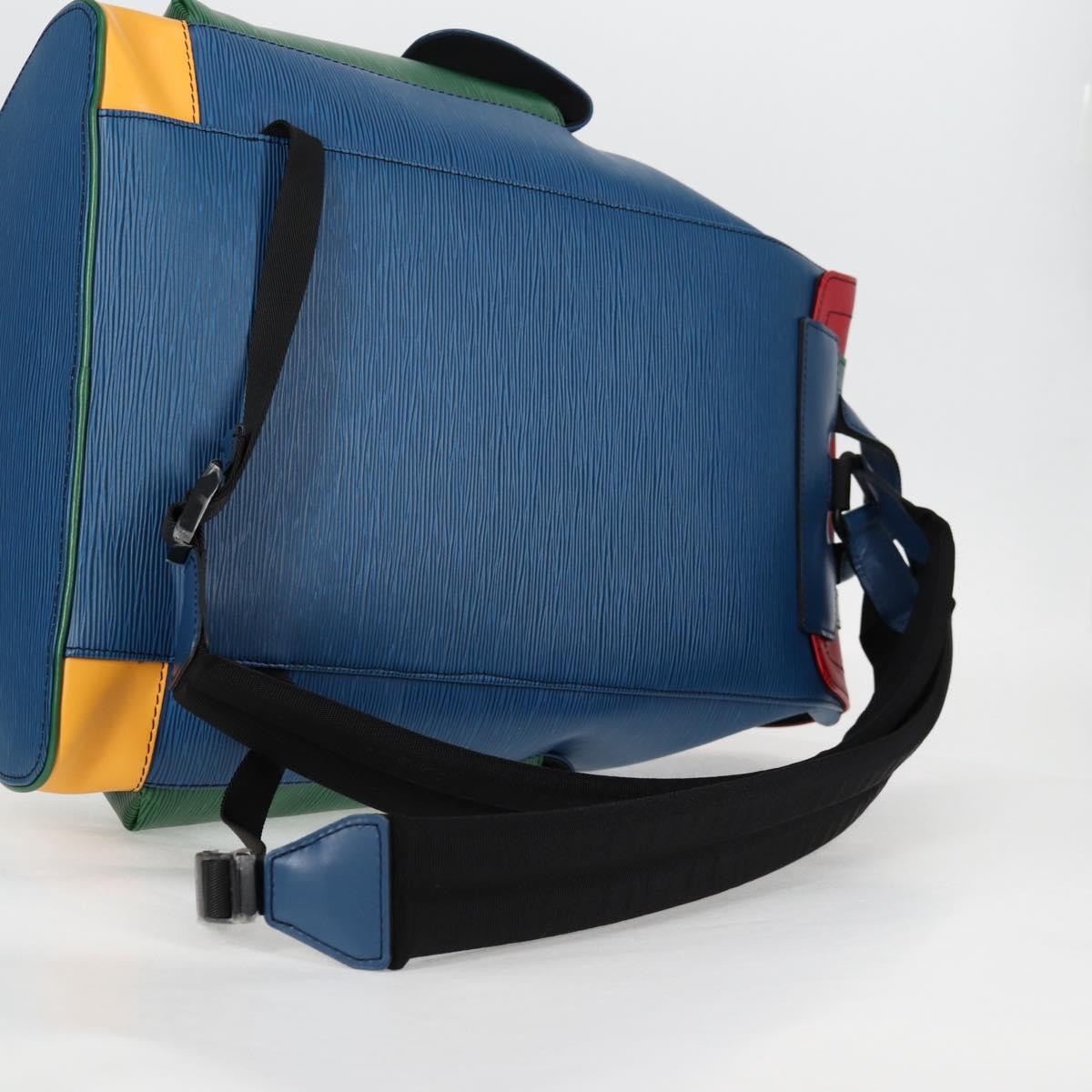 Louis Vuitton Christopher Backpack Epi Leather, MULTICOLOUR, LEATHER, Backpack