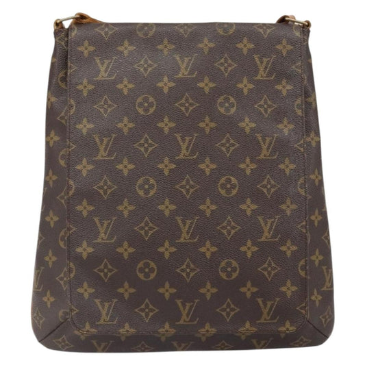 Louis Vuitton Musette Salsa Handbag Monogram Canvas, BROWN, CANVAS, Shoulder bag